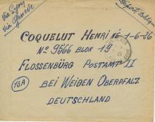 Front of envelope