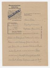 letter From Stend, Antonin To Stendord, Aloisie image 2