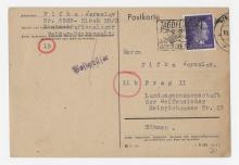 Post card - Postal information