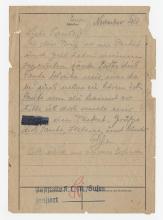 letter From Glimny, Jerzy (Georgr) To Alszewski, Josefa image 2