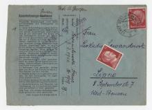 envelope, From: Lewandowski, Franz To: Unknown - Mauthausen unknown image 1