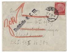 envelope From: Rosecky of Vienna To: Povolny Max  image 1