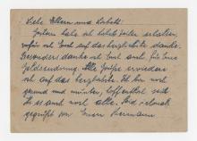 postcard From Schultze, Hermann To Schultze, Guster image 2