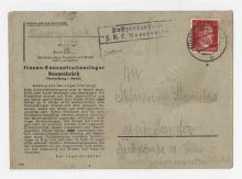 envelope From Stefaniszyn, Josefa  To Stefaniszyn, Stanislaw image 1