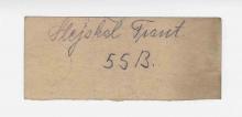 receipt, From: Unknown To: Stejskal, Frantisek  - Mauthausen Various image 33