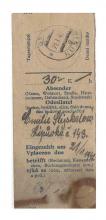 receipt, From: Unknown To: Stejskal, Frantisek  - Mauthausen Various image 34