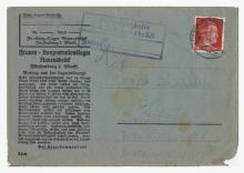 envelope From Wieczorek, Jadwiga To Bando, Stanislaw image 1