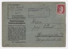 envelope From: Zureck, Josef To Unknown