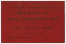 Card, Principles of Social Reconstruction.