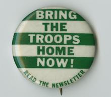 Pin, Bring the Troops Home Now!