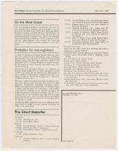 Periodical, Central Committee for Conscientious Objectors dated May-June 1966.