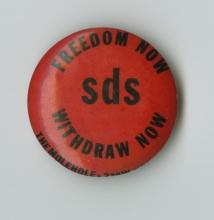 Pin, Freedom Now Withdraw Now.