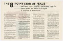 Leaflet, The 8-Point Star of Peace.