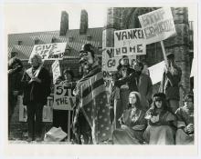 Demonstration against President Nixon's Visit.