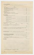 Survey form, Economic Loss Survey of British Columbia Evacuees.