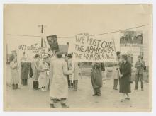 Anti-nuclear protestors.