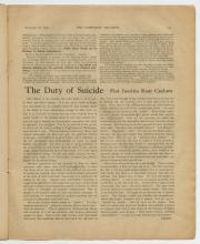 Periodical, Mrs. C. R. Buxton dated November 18, 1916.