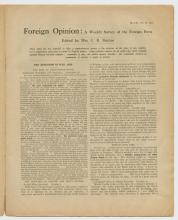 Periodical, Mrs. C. R. Buxton dated November 18, 1916.