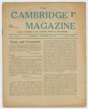 Periodical, Cambridge Magazine.