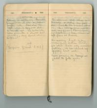 Diary, John Innes Merrylees dated February 21-22, 1917.