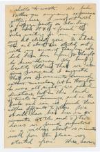 Letter, Bernard Freeman Trotter dated January 10, 1917.