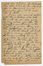 Letter, Bernard Freeman Trotter dated March 29, 1917.