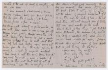 Letter, Vera Brittain dated September 14, 1915.