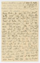 Letter, Vera Brittain dated December 17, 1915.