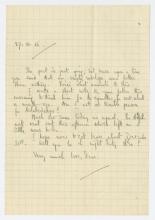 Letter, Roland Leighton dated November 27, 1915.