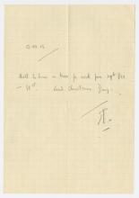 Letter, Roland Leighton dated December 13, 1915.