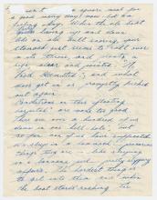 Letter, Francis McDaniel dated May 24, 1942.