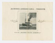 Leaflet, Austro-Americana-Trieste.