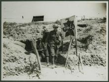 YMCA dug-out.