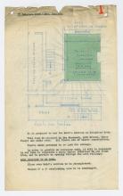 Technical drawing, floor plan.