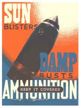 War poster, Ammunitions.