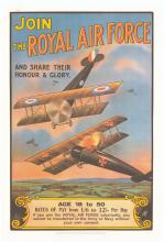 War poster, Join the Royal Air Force.