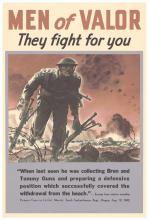 War poster, Men of Valor.