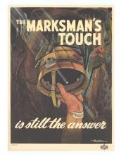 War poster, The Marksman's Touch.