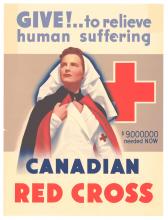 War poster, Canadian Red Cross.