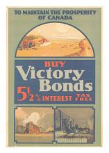 War poster, Victory Bonds.