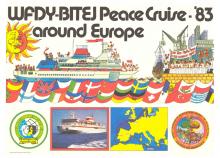 War poster, Peace Cruise.