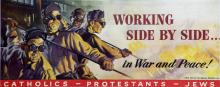 War poster, Working side by side.