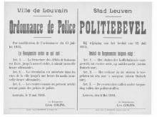 War poster, Ordonnance de Police.