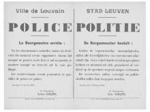 War poster, Police.