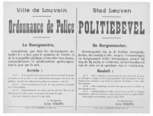 War poster, Ordonnance de Police.