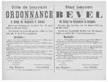 War poster, Ordonnance.