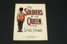 Sheet music, The Soldiers of the Queen.