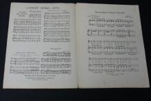 Sheet music, Remember Nurse Cavell.