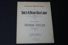 Sheet music, She's a Dear Old Lady.