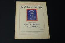 Sheet music, By Order of the King.